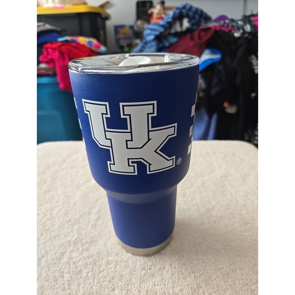Kentucky Wildcats 30oz Stainless Steel Travel Tumbler [NEW] NCAA Mug Glass Cup